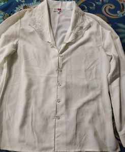 White Button Down Beautiful Shirt