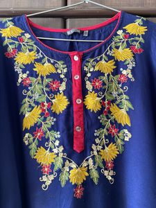 Blue Kurtas