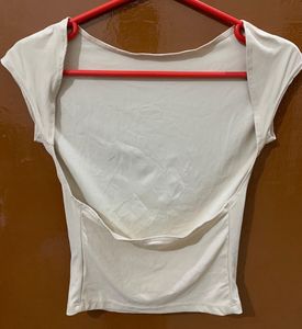 Backless Crop Top