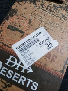 Deserts Jeans - New with Tag