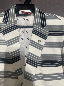 Striped Suit Blazer