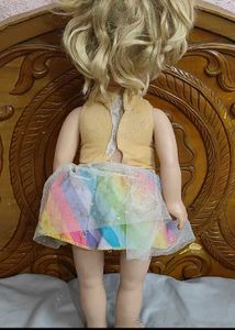 Vintage Rainbow Tutu Doll