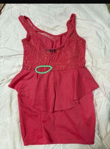 Padded Sexy Peplum Dress