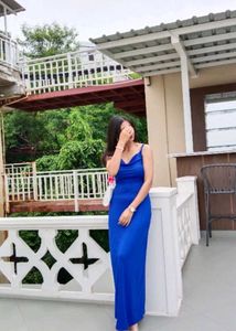 Last Call...Blue Maxi Dress..