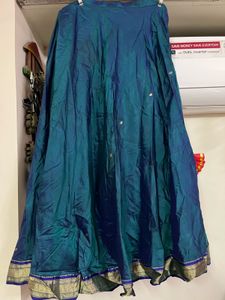 Pretty Pure Silk South Indian Lehenga Choli.
