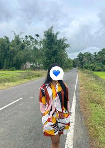 Abstract Print Shirt & Shorts Set