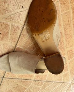 Aldo Studded Suede Block Sandals
