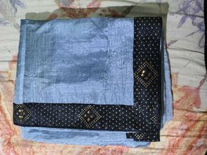 Saree With Matching Blouse