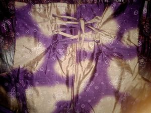Purple Bandhani Lehenga Choli Set