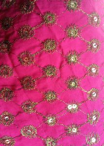 Embroidered Pink Blouse