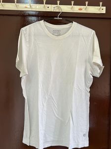 White Tshirt From Jockey