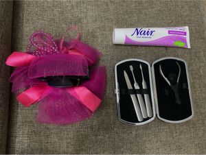 Hair Remover Cream ,Nails Shaping Tools ,claw Clip