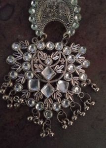 Silver Oxidised Jumki