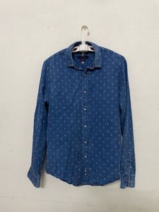 Zara Man Denim Shirt For Men