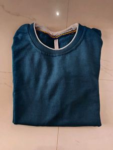 Blue Pullover Sweater Tshirt