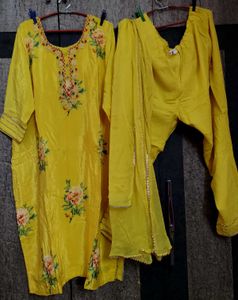 Designer Fancy Suit Set with Dupatta