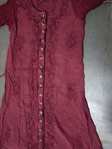 Lakhnavi Embroidery Kurta Set