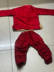 Cute Red Kids' Outfit