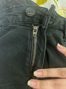 Kraus Black Straight Leg Jeans