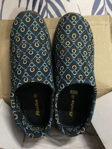 Bata Patterned Casual Shoes
