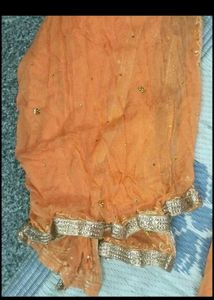 Orange Kurta Set