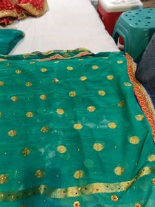 Embroidered Saree (Minor Issue)