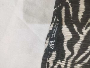 Zebra Print Crop Top