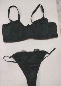 Black Bra & Panty Set