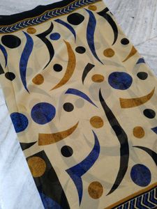 Stylish Patterned Saree