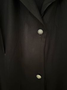 Pintresty Vintage Elegant Black Shirt Dress