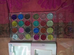 Mars Glitter Eyeshadow. Pack Of 2