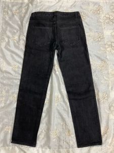 Charcoal Straight Pants