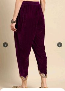Stylish Velvet Palazzos