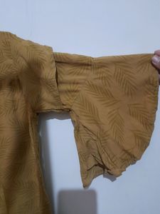 Top ,Turmuric Yellow Colour,