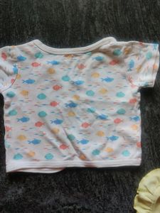 Babyhug Tshirts 0-3M Combo Of 3
