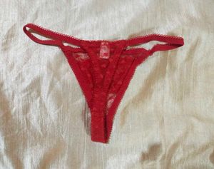 Red Lace Thong 🍷