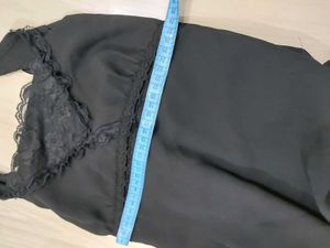 Black Ruffle Dress