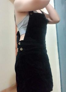 Black Velvet Dungaree