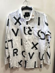 Printed Casual White Shirt
