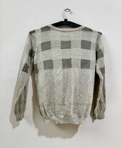 Full Sleeve Olive Green Winter Sweater