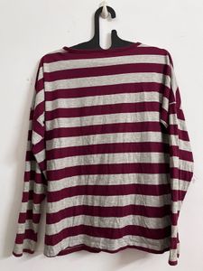 Striped Long Sleeve Top