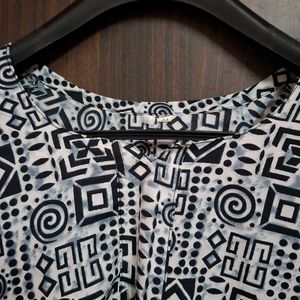 Patterned Short Kurti🌸