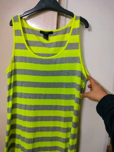 Striped Maxi Dress (M)