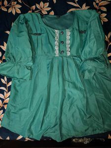 Green Tunic Top