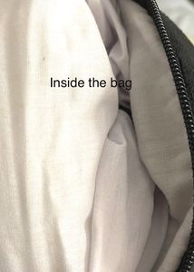 Chic Black Corduroy Crossbody Bag