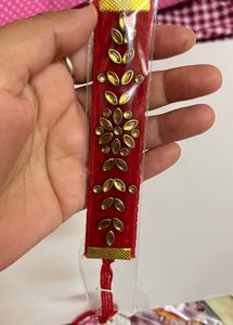 Red & Gold Rakhi