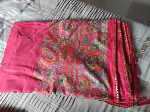Pink Saree