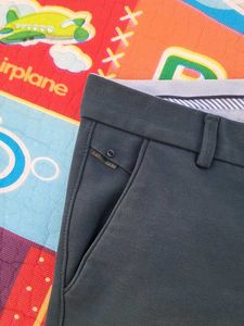 Men's Blue Casual Pants