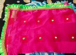 Beautiful Pink Saree