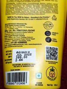 pack of 2, face wash &amp; serum